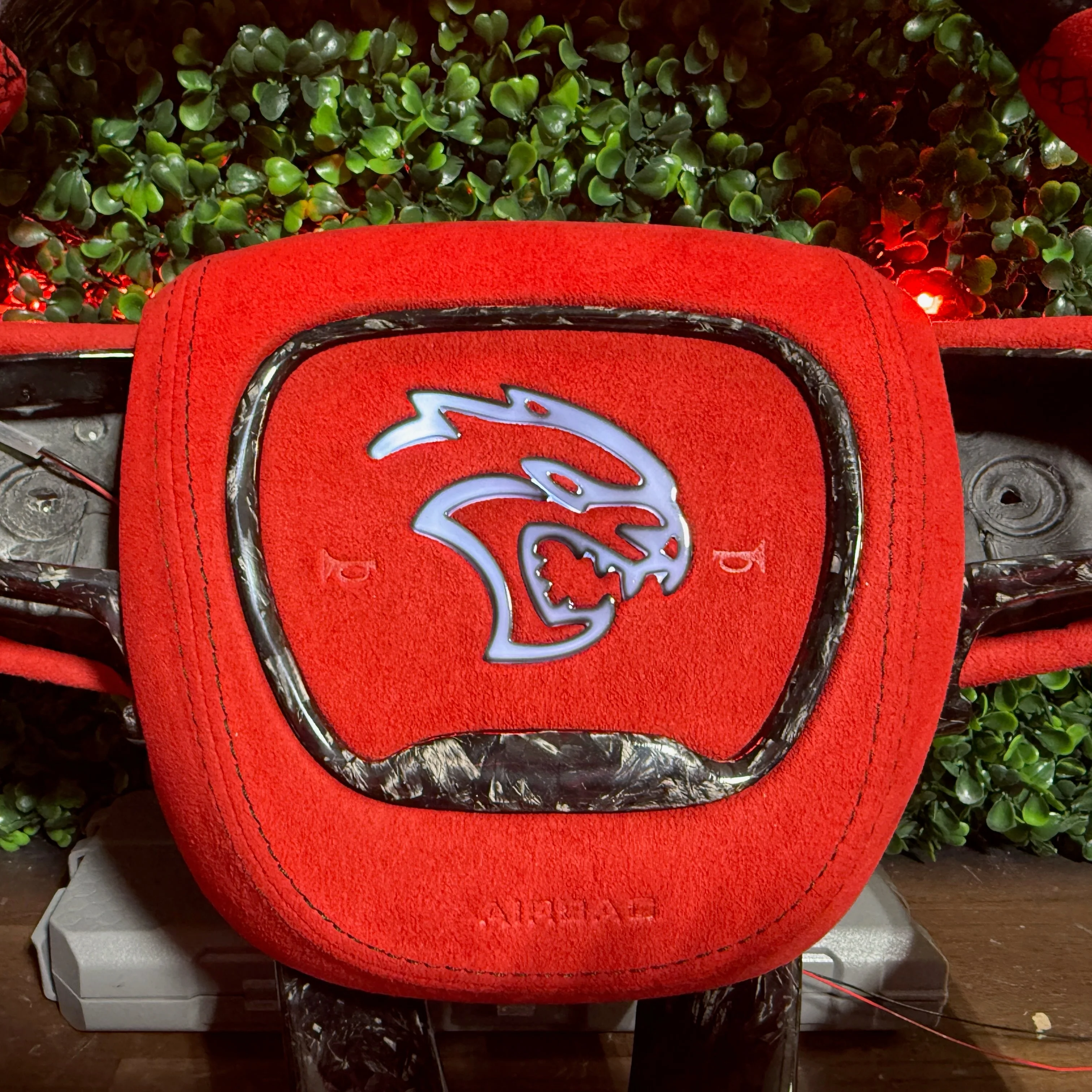 2015-2023 Dodge Charger Challenger Custom Carbon Fiber LED Steering Wheel - Image 16