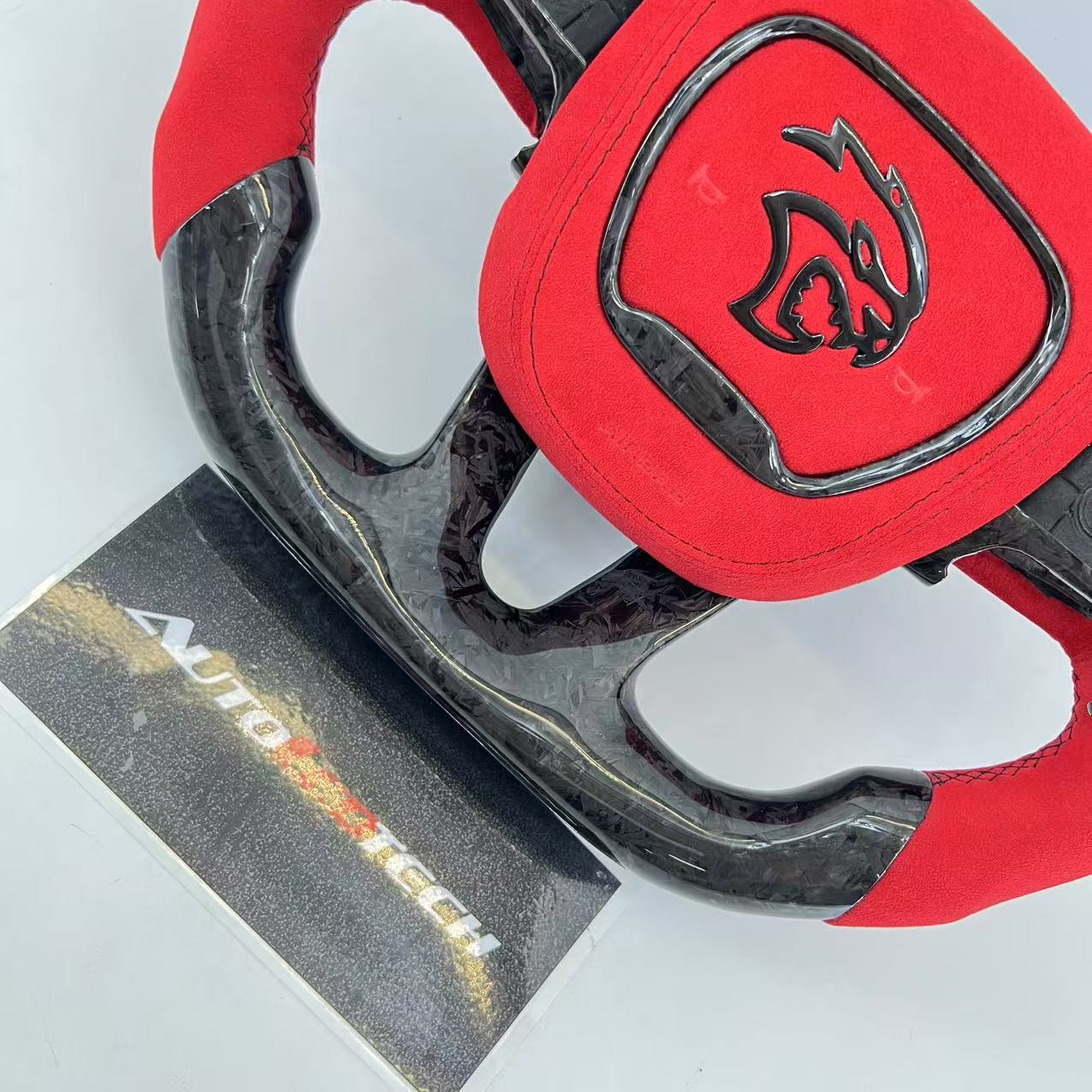 2015-2023 Dodge Charger Challenger Custom Carbon Fiber LED Steering Wheel - Image 28