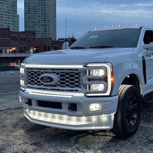 2023-2026+ Ford Super Duty F250 F350 LED Grill Accent Lights Bar Kit - Image 9