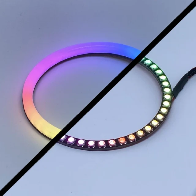 55mm-180mm Flow Series RGBW LED Halos - Image 14