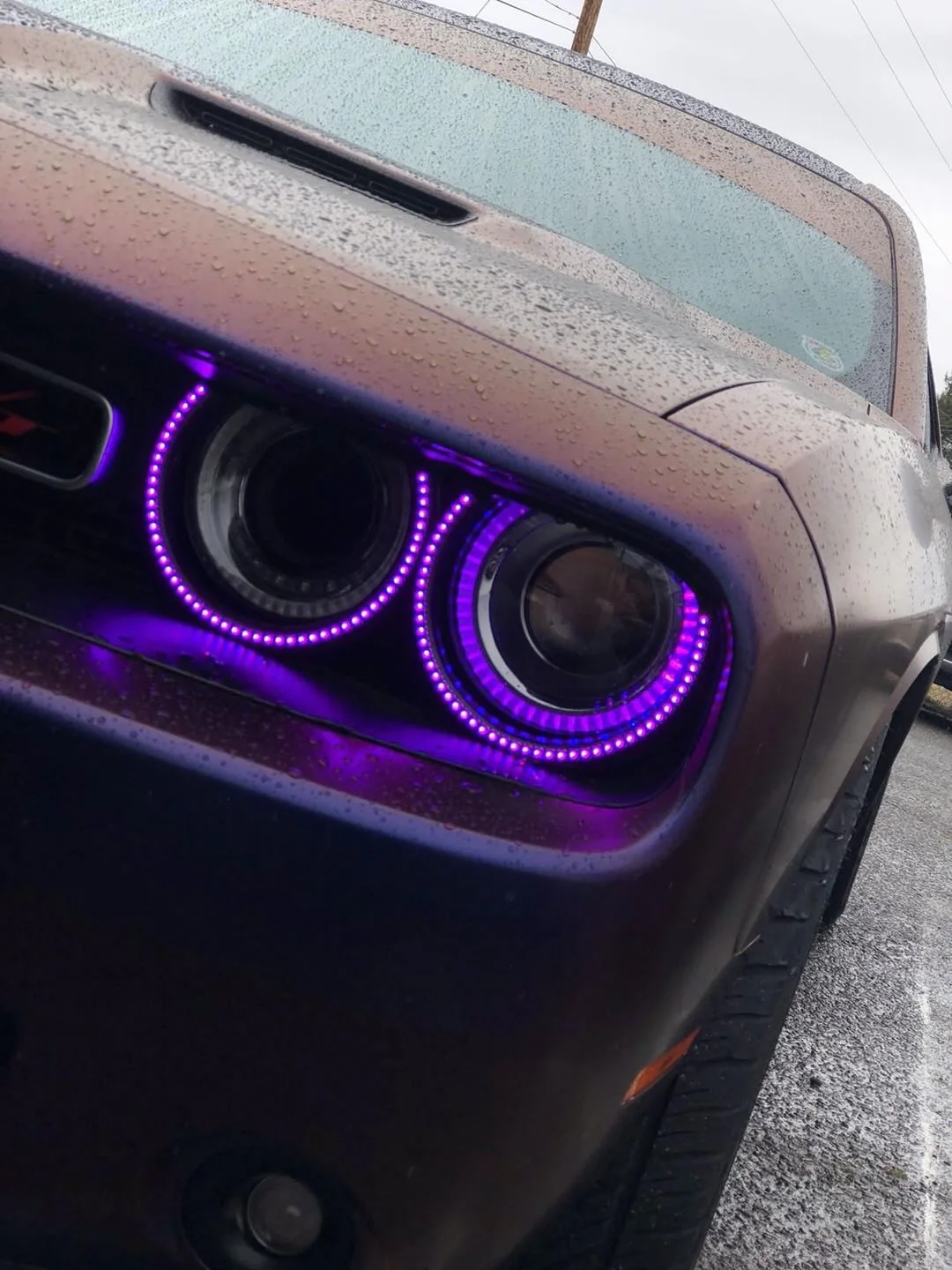 2015-2023 Dodge Challenger WATERPROOF RGBW Color-Chasing Exterior Halo Kit (Flow Series) - Image 10