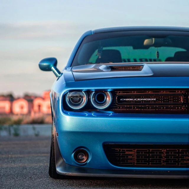 2015-2023 Dodge Challenger WATERPROOF RGBW Color-Chasing Exterior Halo Kit (Flow Series) - Image 4