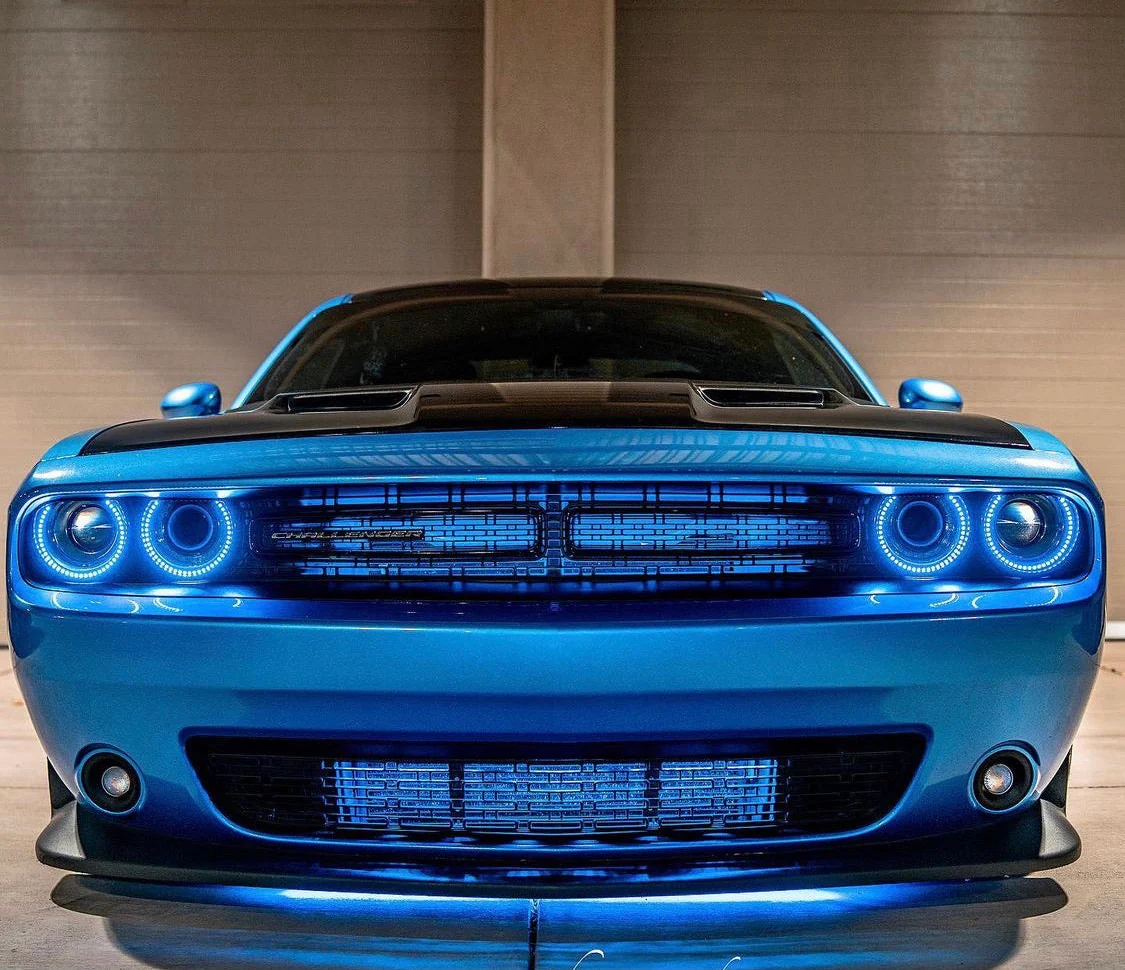 2015-2023 Dodge Challenger WATERPROOF RGBW Color-Chasing Exterior Halo Kit (Flow Series) - Image 5